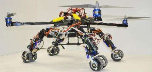 Robot lab's snake, copter combo rethinks search and rescue