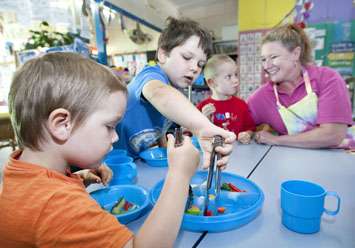 Providing nutritious food and healthy activity levels in childcare environments