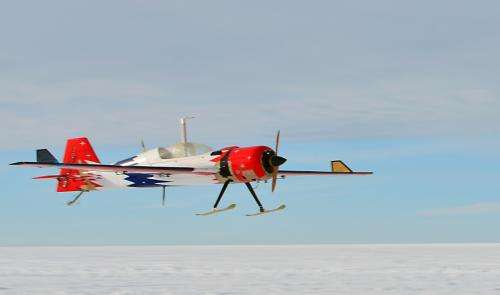 Remotely operated aircraft successfully tested as tool for measuring changes in polar ice sheets