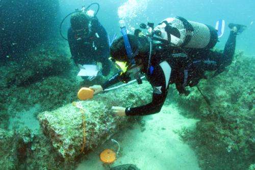 Researcher looks underwater for history of the Roman Empire