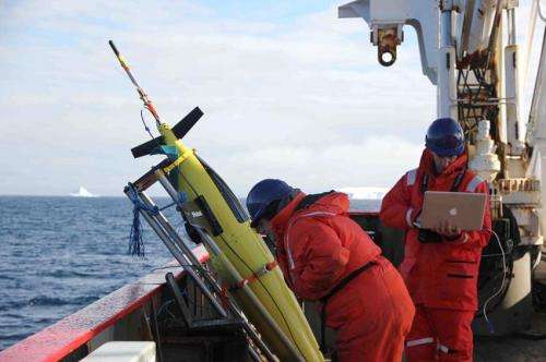 Robotic ocean gliders aid study of melting polar ice