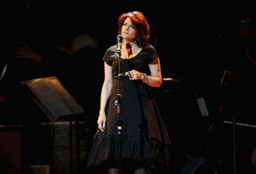 Rosanne Cash performs during on April 3, 2012 in New York City