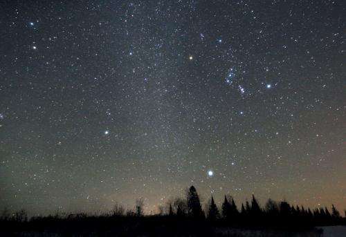 Sail past Orion to the outer limits of the Milky Way