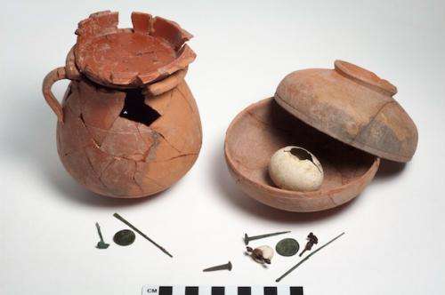 Sardis dig yields enigmatic trove: Ritual egg in a pot
