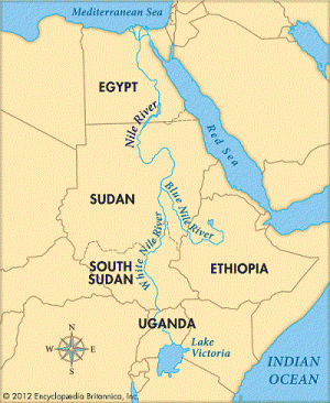 Satellite data measures Nile water for region security
