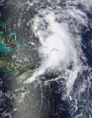 Satellites capture the birth and movement of Tropical Storm Cristobal