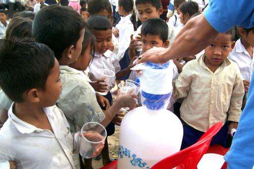 School sick days could be reduced with safe drinking water