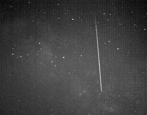 Scientist will observe meteor shower from above the clouds