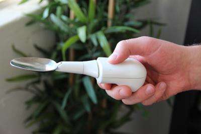 Shaky hand, stable spoon: U-M study shows device helps essential tremor patients