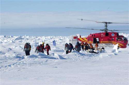 Ship involved in Antarctic rescue faces trouble