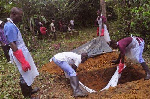 Sierra Leone urges safe burials to stem Ebola