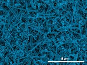Simpler process to grow germanium nanowires could improve lithium ion batteries