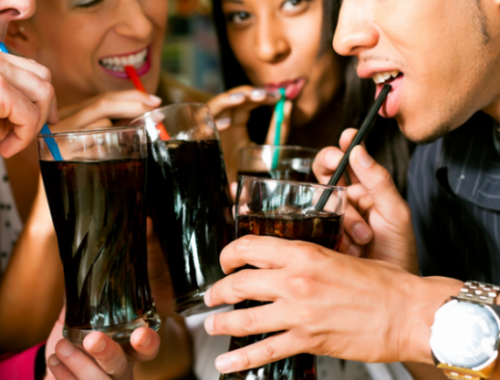 Sipping a soft drink is much more harmful for your teeth than gulping it