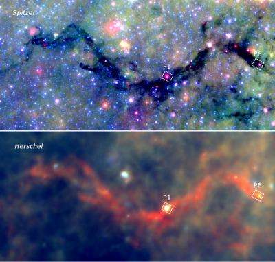 SMA unveils how small cosmic seeds grow into big stars