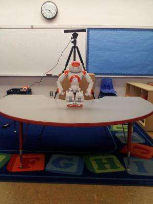 Socially-assistive robots help kids with autism learn by providing personalized prompts