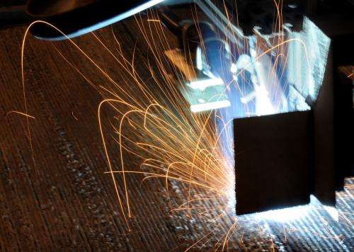Soft metal weld makes for stronger infrastructure