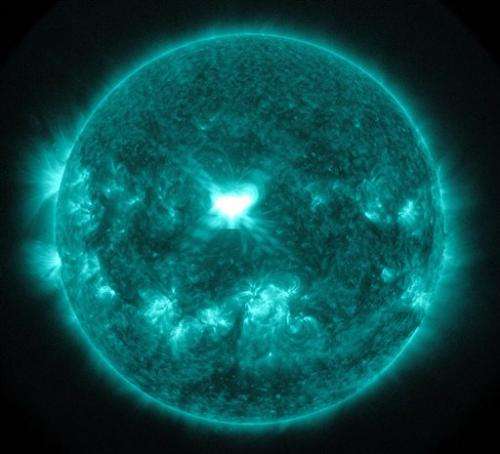 Solar storm arrives at Earth, but not a problem