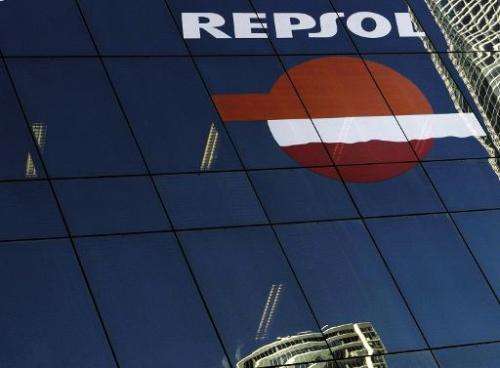 Spanish energy firm Repsol began searching for oil in the waters off the Canary Islands, a top holiday destination, despite obje