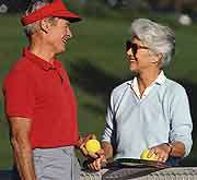 Spouse's sunny outlook may be good for your health