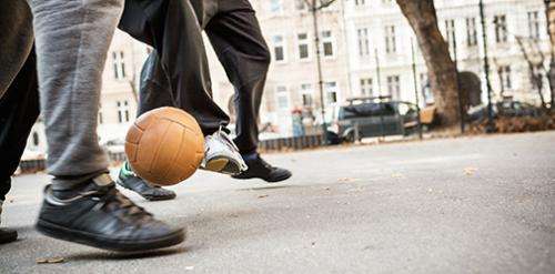 Street football boosts fitness and health in socially deprived men