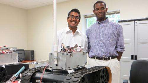 Students’ autonomous robot  project could be a lifesaver