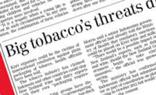 Study analyses NZ newspapers’ coverage of tobacco control issues