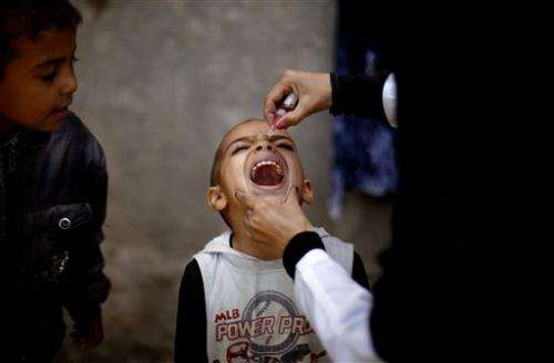 Study: Combining vaccines boosts polio immunity