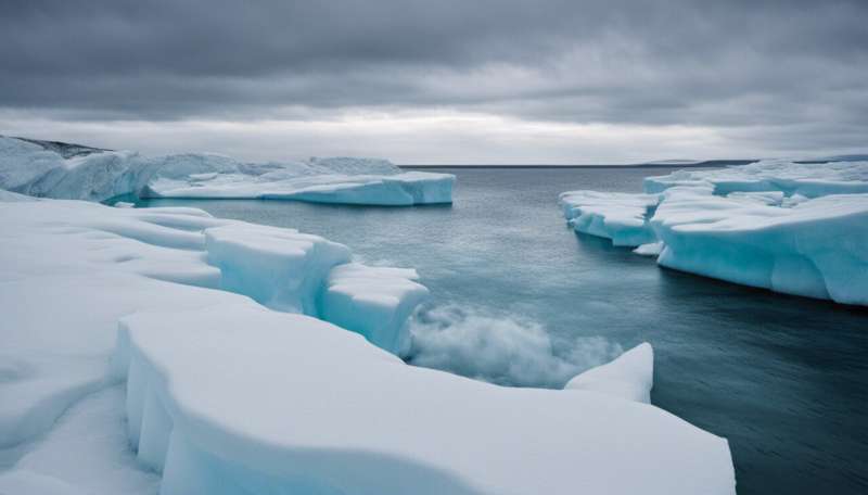 Study examines iceberg shifts in North Atlantic