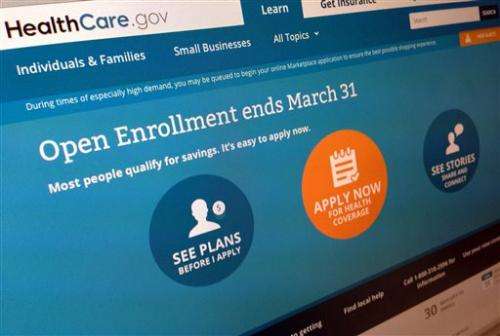 Survey: US uninsured rate drops; health law cited
