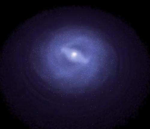 Team creates Milky Way structure simulations