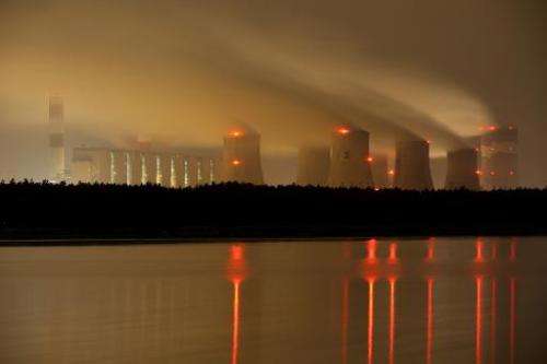The Belchatow power plant on September 28, 2011 in Belchatow, near Lodz in  central Poland