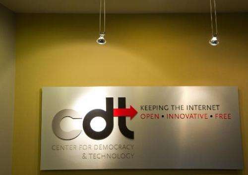 The Center for Democracy and Technology headquarters in Washington, DC, on July 16, 2012