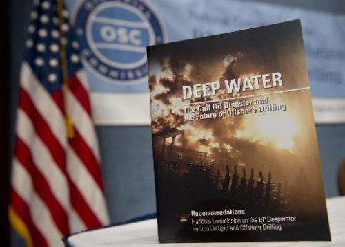 The National Oil Spill Commission's report of recommendations following the BP Deepwater Horizon Oil Spill in the Gulf of Mexico