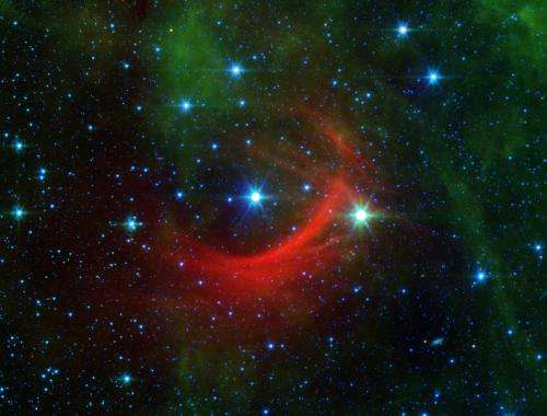 The Shocking Behavior of a Speedy Star
