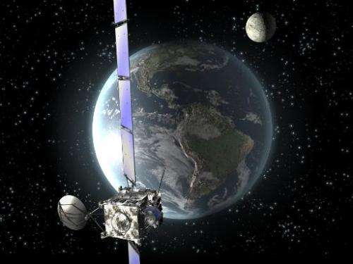 This handout picture from the European Space Agency (ESA) retrieved on September 3, 2008 shows an artists rendition of ESA's pr