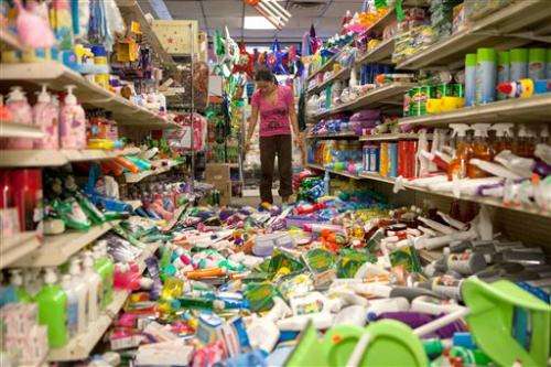 Three people critically injured after California quake