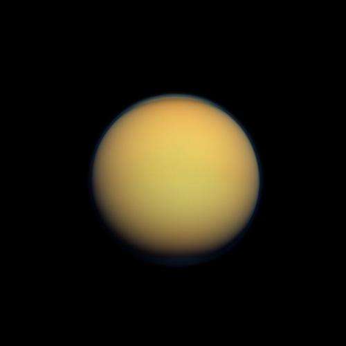 Titan's building blocks might pre-date Saturn