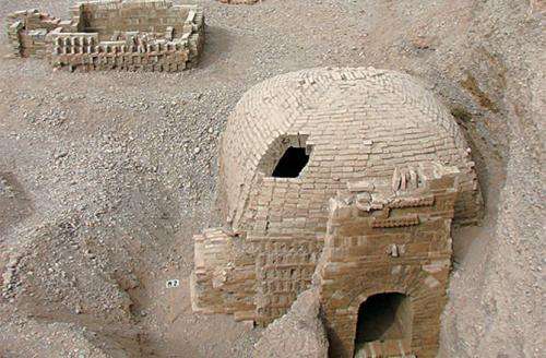 Tombs with mythical carvings found in Chinese city that was once along the Silk Road