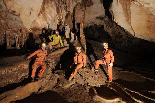 Training astronauts in uncharted caverns
