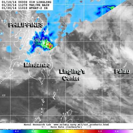 Tropical cyclone lingling wraps up in Northwestern Pacific