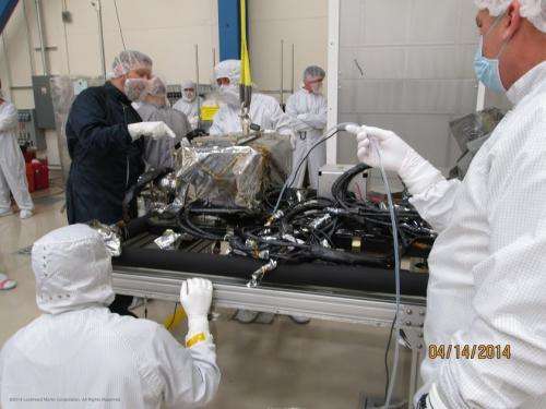 Two GOES-R instruments complete spacecraft integration