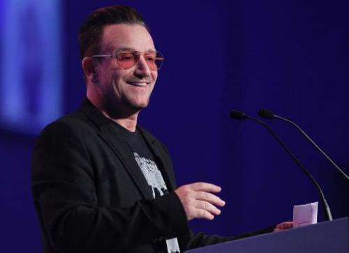U2's frontman Bono described the release as an innovative way to bring a mass audience to his album, which he described as his m