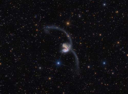 Ultra-deep astrophoto of the Antenna Galaxies
