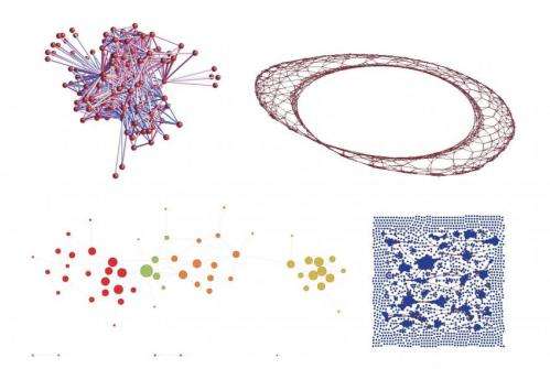 Uncovering complex network structures in nature
