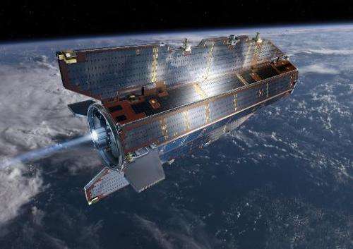 Undated artist's impression of the Gravity field and Ocean Circulation Explorer (GOCE) satellite which was planned to have lift-