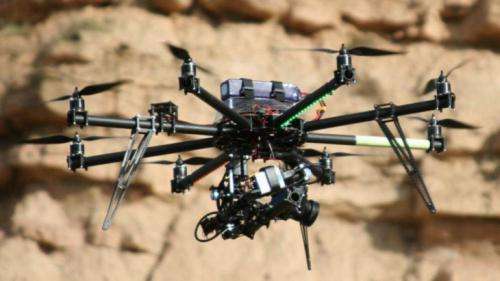 Unmanned flying drones to help identify oil reserves