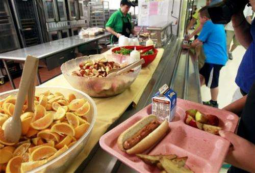 USDA allows more meat, grains in school lunches