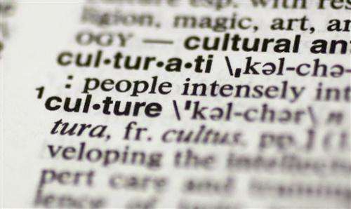 US dictionary names 'culture' word of the year