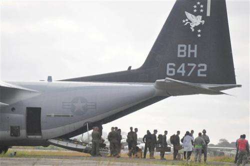 US military planes arrive at epicenter of Ebola