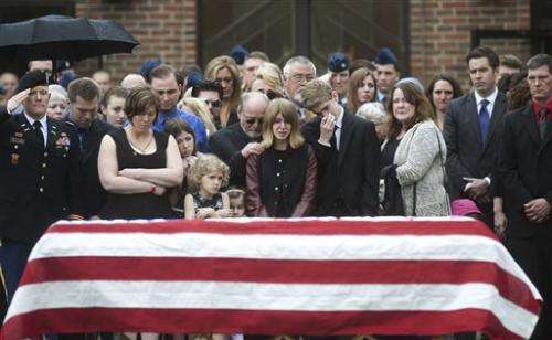 US soldier's widow speaks on post-traumatic stress